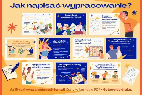Jak napisać wypracowanie? Poradnik krok po kroku: od planowania po ciekawe zakończenie.