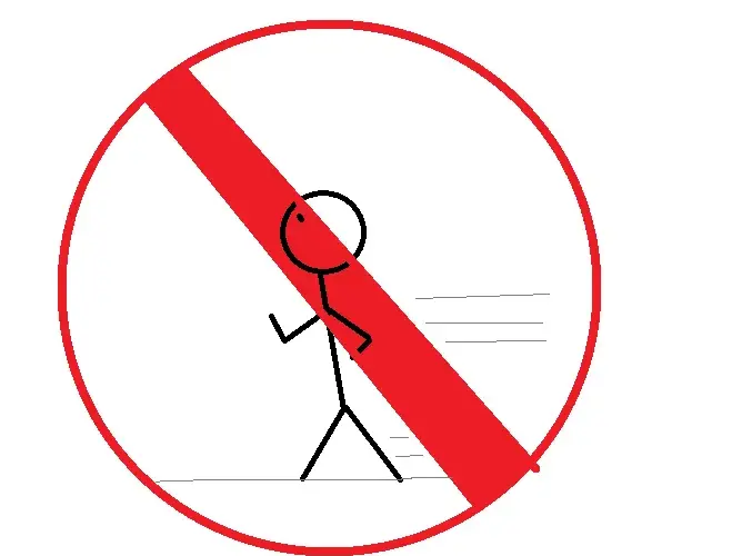 Jak narysować znak zakazu biegania? Prosty poradnik DIY