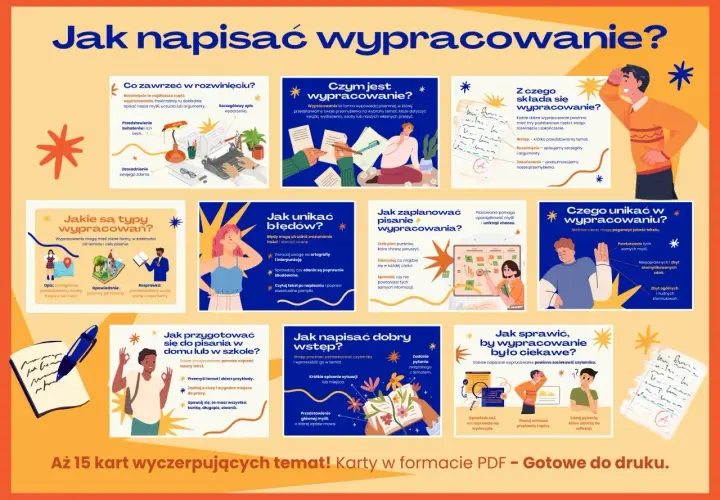 Jak napisać wypracowanie? Poradnik krok po kroku: od planowania po ciekawe zakończenie.