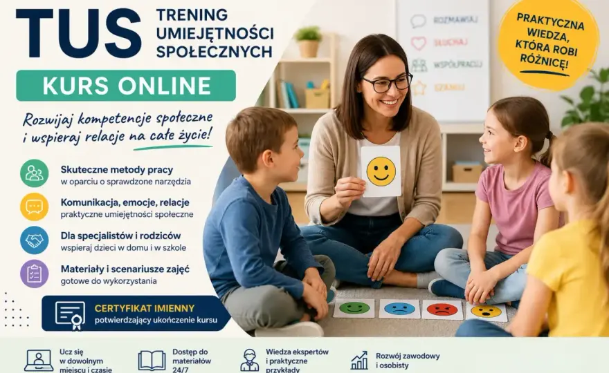 Trening Umiejętności Społecznych (TUS) - Czy to dla Twojego dziecka?