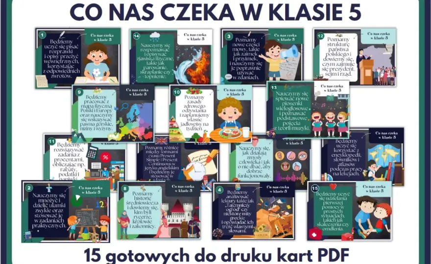 Przedmioty w 5 klasie - Co naprawdę czeka Twoje dziecko?