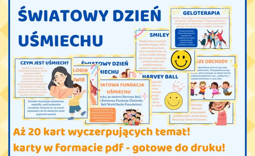 Światowy Dzień Uśmiechu - Jak świętować z dziećmi?
