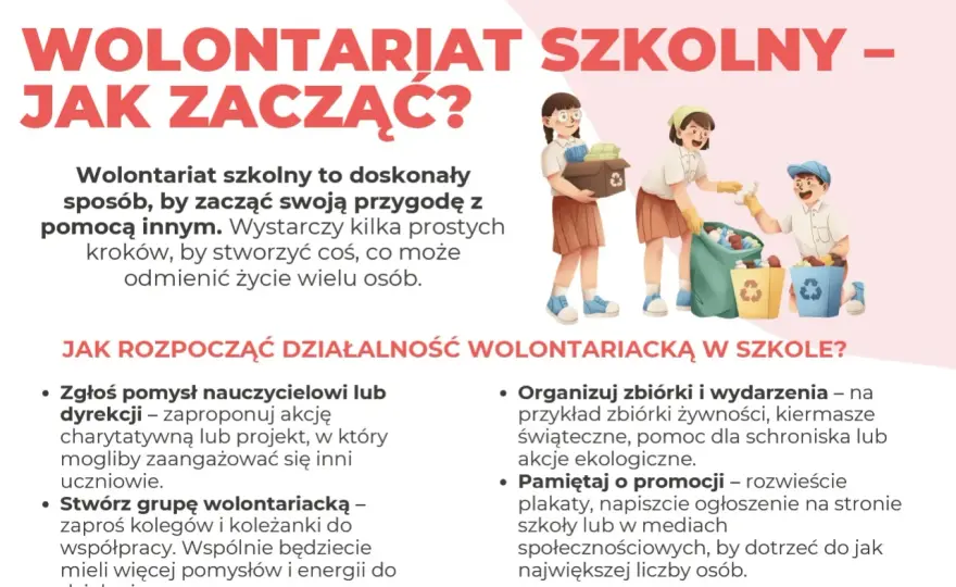Wolontariat szkolny: Jak zacząć i jakie korzyści odnieść?