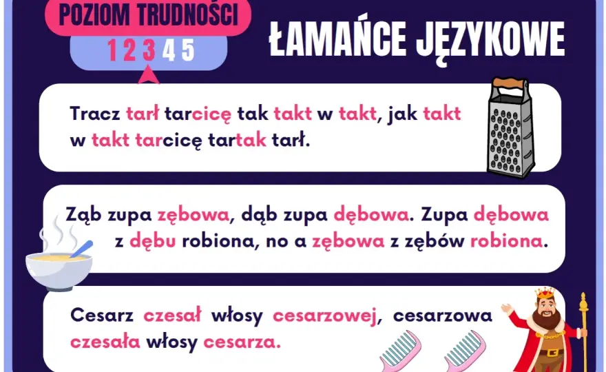 Łamańce językowe - Skuteczny trening dykcji dla dzieci i dorosłych