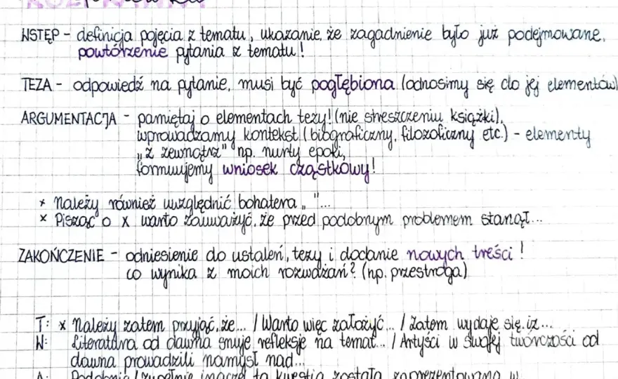 Zakończenie rozprawki - Jak napisać idealny finał?