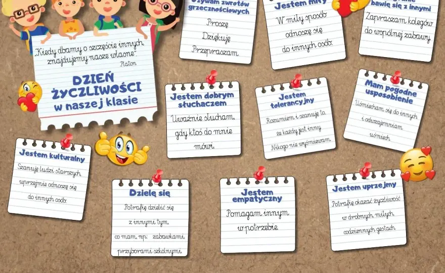 Dzień Życzliwości - Jak uczyć dzieci bez pustych haseł?
