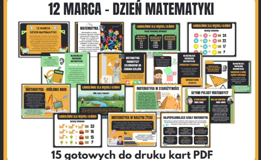 Dzień Matematyki - jak bawić się liczbami bez nudy?
